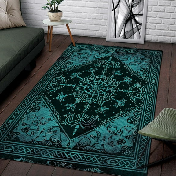 Celtic Tree of Life Rug Carpet Outdoor Home Decorative Area Rug Bedroom Area Rug Hallway Bedroom Bathroom Outdoor Living Room Dcor 2x3 3x5 4x6 5x85x8 ft Area Rug