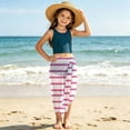 thumbnail image 2 of OGLCCG Sarong Cover Up Girls Beach Cover Up Bikini Bathing Suit Swimwear Coverup Long Sarongs Beach Wraps for Girls 3-16 Years, 2 of 7