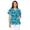 Adorable Puppy Theme, variant on Corgi Vet Print Medical Uniform for Women Soft Stretch V Neck Nurse Uniform with Two Front Pockets for Summer, Work, Hospital