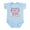 Sky Blue, variant on CafePress - Booger Mountain Bluegrass Ban Infant Bodysuit - Baby Light Bodysuit, Size Newborn - 24 Months