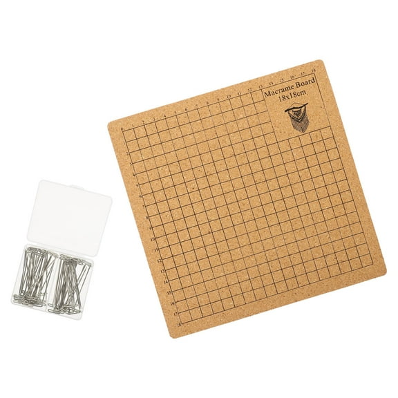 Toyvian Bracelet Making Board Set Cork Brown 1 Set Diy Crafting