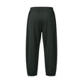 thumbnail image 5 of Elastic Waist Sweatpants for Women Drawstring Lounge Trousers Casual Athletic Long Pants with Pockets Travel Wear, 5 of 7