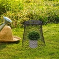 thumbnail image 3 of Shisuyan 2 Sets Plant Screen Covers For Outside Garden Plant Tent Cover Flower Pot Protection Net Wire Plant Cover Plant Cages To Keep Rabbits Out Iron Plant Protection Cover, 3 of 9