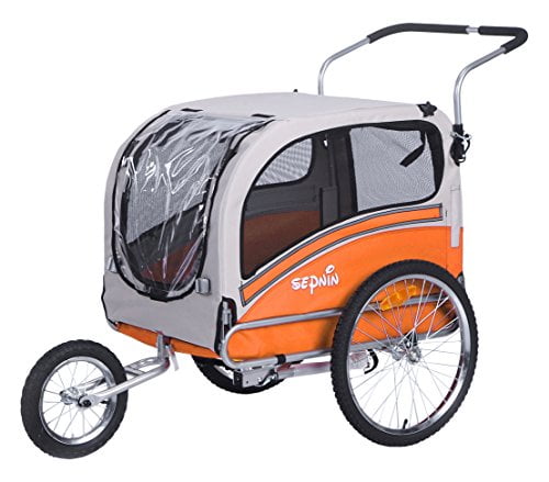 sepnine dog bike trailer
