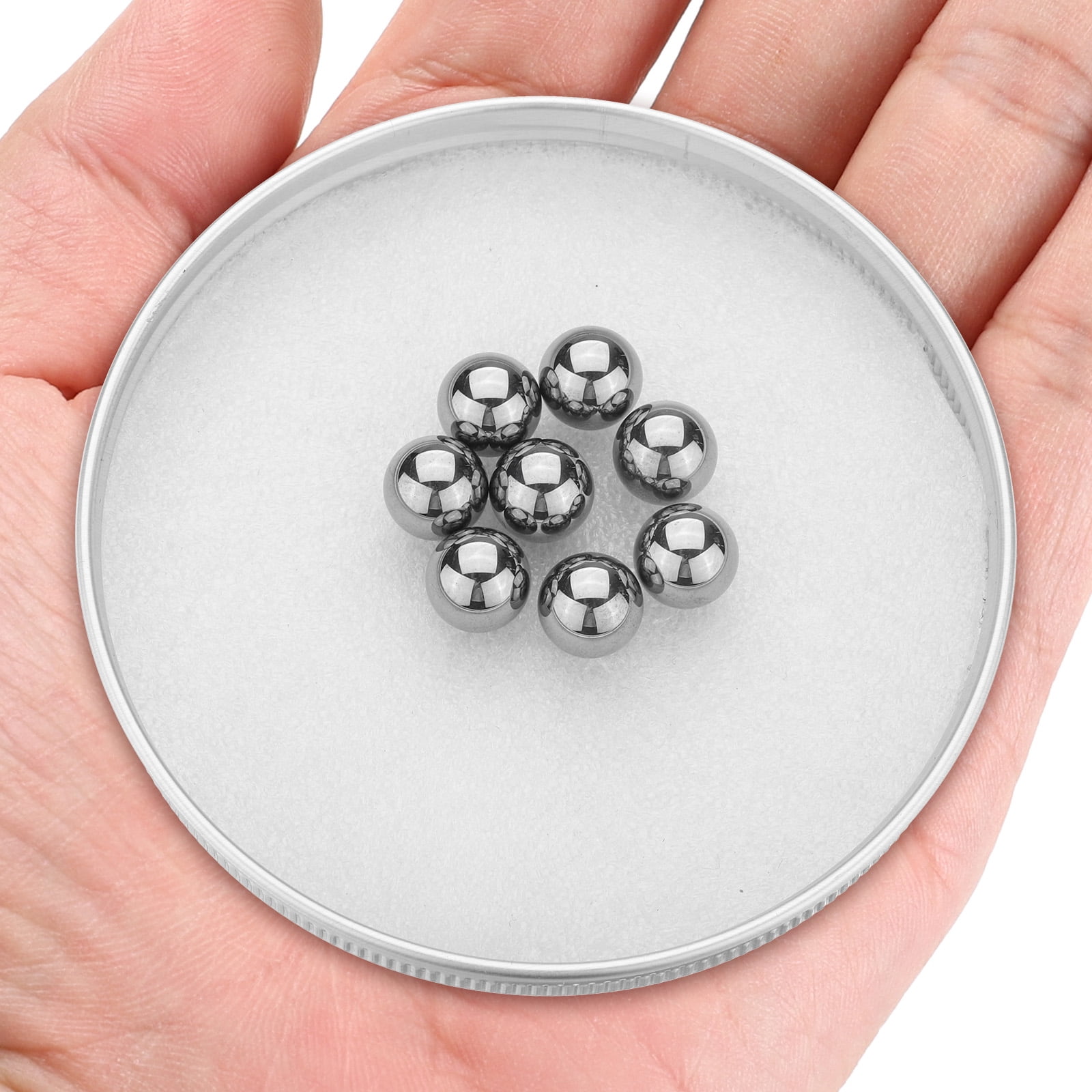 CCL-BALL 3×8 8 Pack Tungsten Bearing Balls 3/8 inch Tungsten Carbide Precision