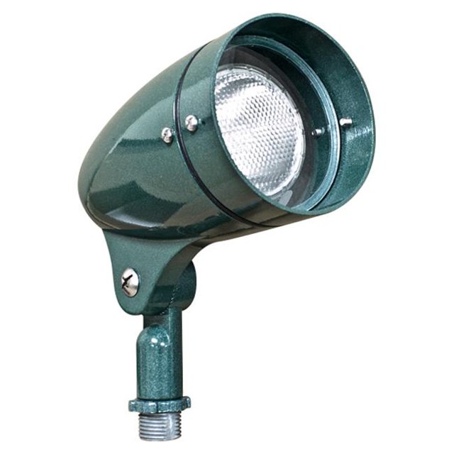 Dabmar Lighting DPR21-G Cast Aluminum Directional Spot Light, Green