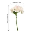 thumbnail image 3 of Fake Flowers Promotion Sale! Nomeni Home Decoration Simulation Flower Hydrangea Wedding Road Layout Simulation Single Hydrangea, Home Decor Clearance Sale, 3 of 4
