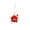D, variant on Eolstice Christmas Tree Hanging Ornaments, Cute Mini Xmas Tree Decoration, Holiday Window Home Wreath Decor, Festive Miniature Pendant Display