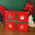 thumbnail image 3 of 5pcs Christmas Gift Bag Santa Claus Snowman Candy Gift Packaging Bag 2024 Christmas, 3 of 3