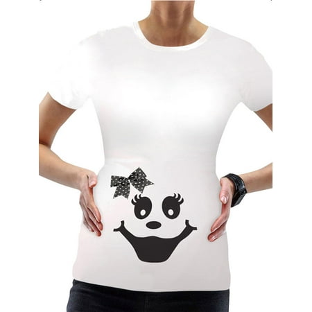

Skksst Halloween Pregnancy T-Shirt Womens Maternity Tops Funny Print Costume Blouse Tee