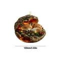 thumbnail image 3 of 35 X 72 In Stereoscopic Embroidery Style Christmas Door Cover Christmas Door Curtain Christmas Day Door And Wall Decoration Festival Party Decoration, 3 of 7