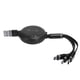 thumbnail image 5 of Cable de carga rápida, 1,1 M 3 en 1 Cable de carga múltiple Cable de carga USB Diseño a prueba de futuro, 5 of 9
