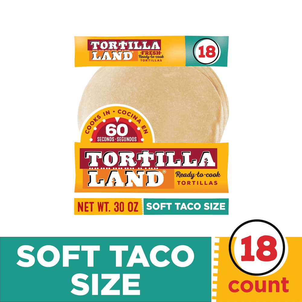 Tortillaland Authentic Fresh Ready to Cook Soft Taco Size Flour how-to-make-authentic-street-tacos-with-homemade-tortillas-the