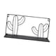 thumbnail image 4 of Organizador de pared con estantes flotantes, color negro, multifuncional. 40x21cm, 4 of 9