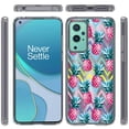 thumbnail image 3 of Kaleidio Case For OnePlus 9 [Transparent Image] Hybrid Bumper [Form Fitting] Protector Skin Cover [Pineapple ZigZag], 3 of 3