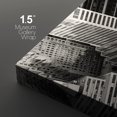 thumbnail image 4 of wall26 Canvas Print Wall Art Set Black &amp; White Aerial View of New York City Architecture &amp; Maps Building Realism Global Relax/Calm for Living Room, Bedroom, Office - 16"x24"x3 Panel, 4 of 5