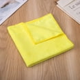 thumbnail image 1 of npkgvia Liquidation, Chiffon de Lavage Microfibre Cuisine Pliable Chiffon de Nettoyage Réutilisable Anti-Rayures Automobile 30x30cm, Jaune, 1 of 9