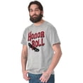 thumbnail image 2 of Skate Board Honor Roll Funny Men's Big & Tall Crewneck Graphic Tee Brisco Brands 2X, 2 of 4