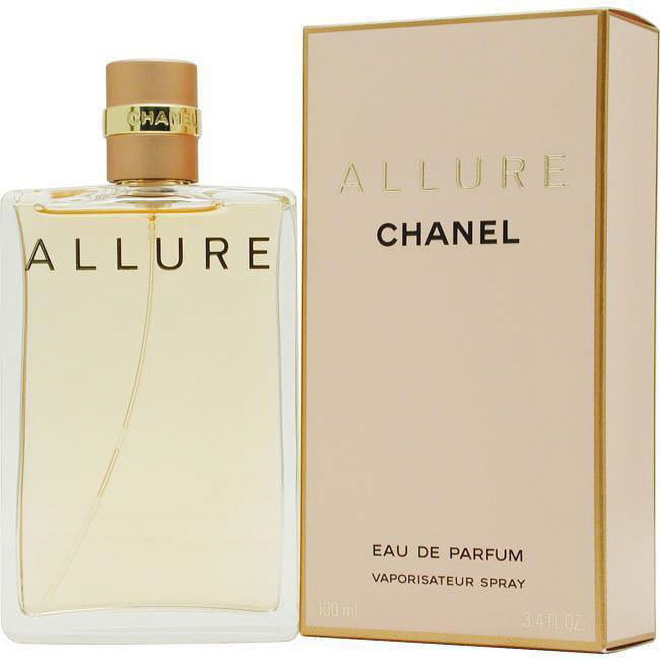 Chanel Allure Eau de Parfum Spray For Women, 3.4 Oz 
