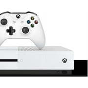 Restored Microsoft Xbox One S 1TB Console, White