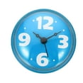 thumbnail image 4 of Waterproof Shower Clock Mini Bathroom Mirror Wall Clocks with Suction Cup, Blue, 4 of 7