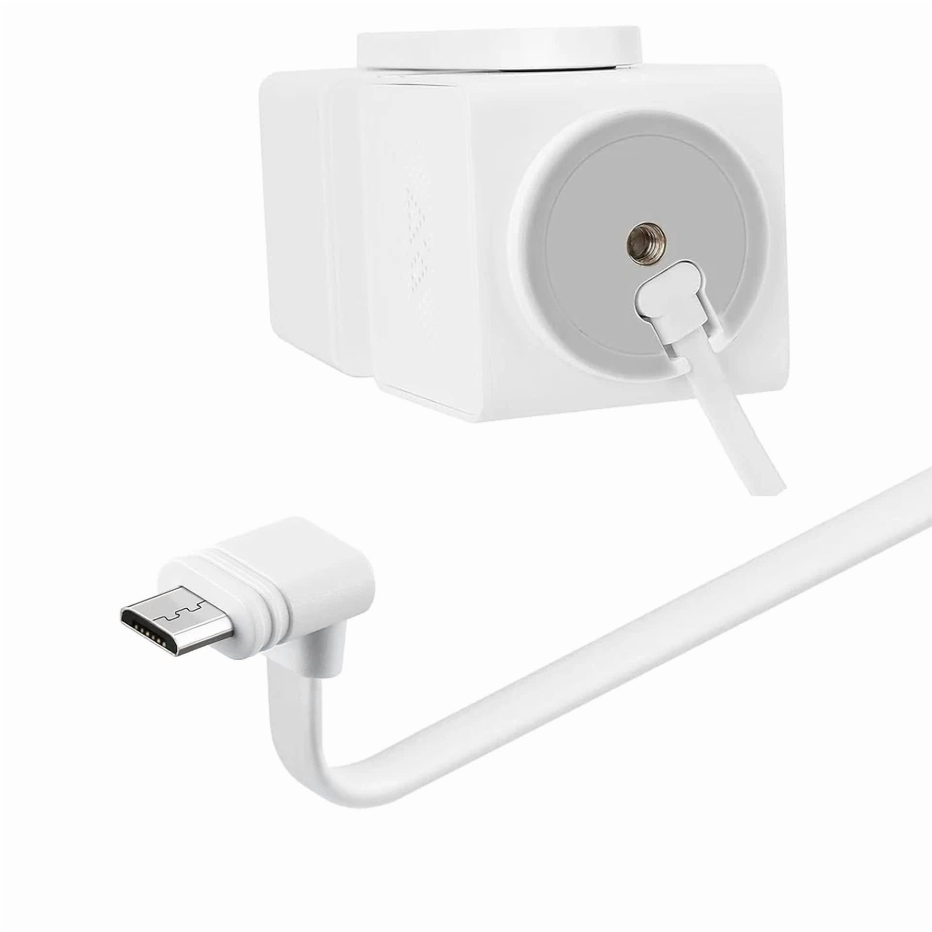 BUTTERFLY- Smays 10 Ft Cable For Wyze Cam Pan V3 Camera, Long Micro Usb Flat Power Cord, 90
