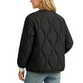 thumbnail image 3 of KyCheLot Boys Girls Button Jacket Crew Neck Solid Color Long Sleeve Clothes Kids Lightweight Travel Winter Coats, 3 of 6