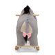 Winnie the Pooh Eeyore Rocker by Delta Children - Wooden Rocking Horse for Babies 18 Months and