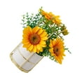 thumbnail image 2 of kurtrusly Artificial Flowers With Vase Add Of Color And Style To Any Room Indoor sunflowers 1Set, 2 of 6