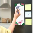 thumbnail image 6 of Inkdotpot Pack of 6 Funny Magnetic Dry Erase List For Fridge, Wipe Clean w/ NoStain, Quick Notes Shopping & Grocery List Whiteboard for Fridge, 8.75" x 3.8"(Tropical), 6 of 6