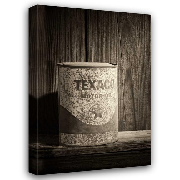 C. Thomas McNemar 17x24 Gallery Wrapped Canvas Wall Art Titled - Texaco Star