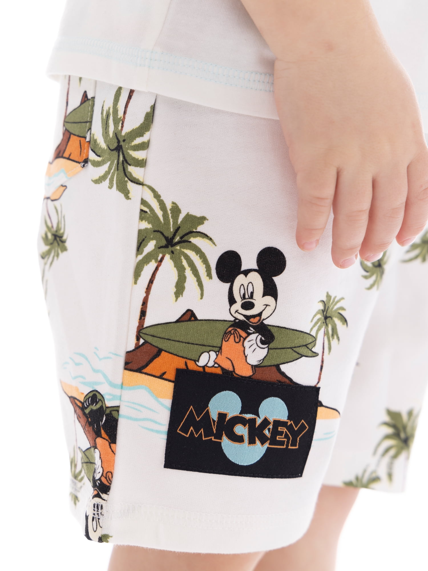 Mickey Mouse Toddler Boys Graphic Print Tank Top and Shorts Set, 2-Piece, Sizes 12M-5T