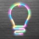 thumbnail image 1 of LED Neon Wall Sign Light Bulb Neon Signs Night Light Bulb Shape Lighting Sign White (Color), 1 of 4