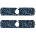 thumbnail image 2 of Coolnut 2 Pack Faucet Dry Mat for Kitchen Sink,Christmas Geometric Snowflakes 30x5 Inch Faucet Drying Mat Absorbent Mat Fast Dry Mat for Kitchen, Bathroom, 2 of 7