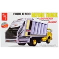 thumbnail image 3 of Skill 3 Model Kit Ford C-900 GarWood Refuse Garbage Truck with Load-Packer 1/25 Scale Model by AMT, 3 of 4