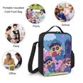 thumbnail image 5 of Creyon Shin-chan Backpack 17 Inch Large Bookbag Plus Insulated Food Pouch and Pen Organizer, 5 of 5