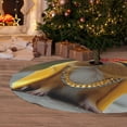 thumbnail image 6 of Qekee Heavy Metal Style Guinea Pig print Christmas Tree Skirt Red Tree Skirt Winter Tree Skirt for Red Christmas Indoor Outdoor Decorations-48", 6 of 7