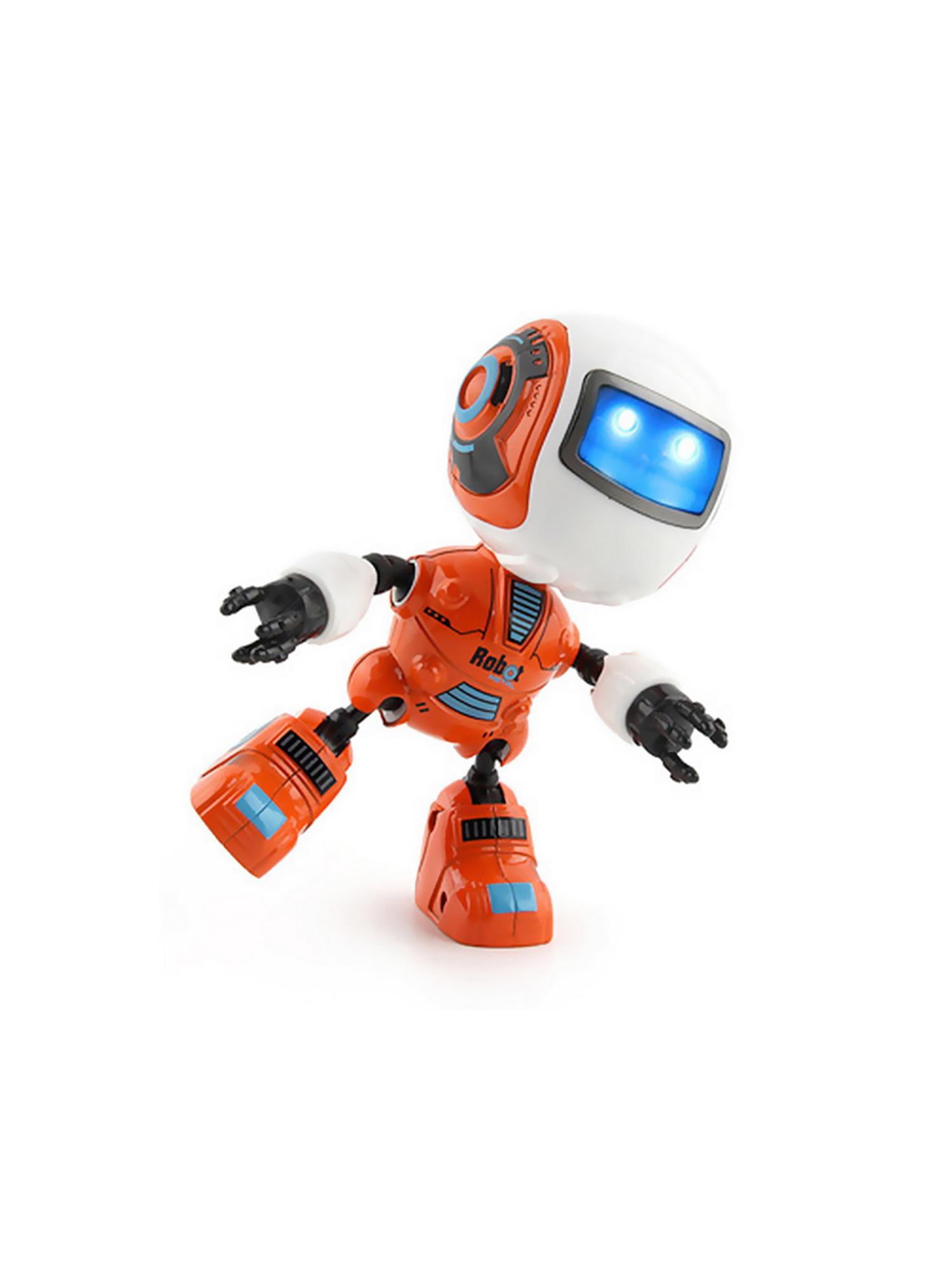Generic Children Mini Robot Toy With Sound and Light Deformation Robot