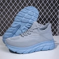 thumbnail image 2 of Unisex Breathable Fly Knit Casual Sports Shoes, 2 of 2