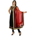 thumbnail image 4 of Atasi Womens Net Straight Salwaar Kameez Sut with Dupatta Readymade Custom Dress, 4 of 4