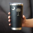 thumbnail image 3 of Bevvee Insulated Travel Tumbler 20 oz Flag Of South Carolina South Carolina Enthusiast Gifts Tumblers, 3 of 4