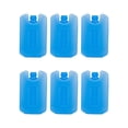 thumbnail image 3 of 6 uds., bloques enfriadores de hielo, paquetes de congelador, tablas de hielo duraderas, bloques de hielo portátiles ligeros para congelador, paquetes , 12cmx7.5cmx2cm shamjiam bloques de hielo, 3 of 8