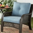 thumbnail image 2 of Sunbrella 2-Piece Outdoor Deep Seat Cushion Set in Spectrum Denim, 2 of 9