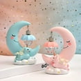 thumbnail image 6 of Unicorn Moon Ornaments,Wekity Nursery LED Night Light for Kids Gift for Baby Toddler Teens Girls Boys Children Romantic Room Decorations for Baby’s Bedroom Home Lighting (Pink), 6 of 6