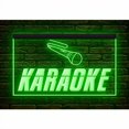 thumbnail image 2 of 140004 Karaoke Box Bar Pub Open Display LED Night Light Neon Sign (12" X 8", Green), 2 of 4