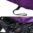 thumbnail image 4 of Unique Bargains 210T Motorcycle Half Cover Outdoor Waterproof Rain Dust UV Protection Purple M, 4 of 7