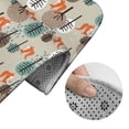 thumbnail image 5 of Yiaed Squirrels and Trees Print Bathroom Mat Set 2 Pieces Mat Anti-Skid Pad Ultra Soft and Absorbent Bathroom Bath Mat Contour Bath Rugs for Toilet Base, 5 of 6
