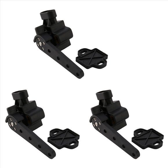 3X for AccuAir E-Level Ride Height Sensor Plastic Arm Air Ride Suspension AAROT120,3 x Driving height sensor,black