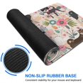 thumbnail image 6 of Long Mouse Pads for Desk,Chihuahua and Pioneer Flower Desk Mats on Top Of Desks, Desk Mouse Pad Extra Large with 3mm Non-Slip Base and Stitched Edge for Gaming,Office,Work,Home 47.3"x23.6", 6 of 6