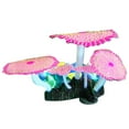 thumbnail image 2 of SPRING PARK Aquarium Decorations,Simulation Luminous Dotted Artificial Anemone, Plastic Aquarium Ornament Decorations for Fish Tank Decorations, 2 of 7